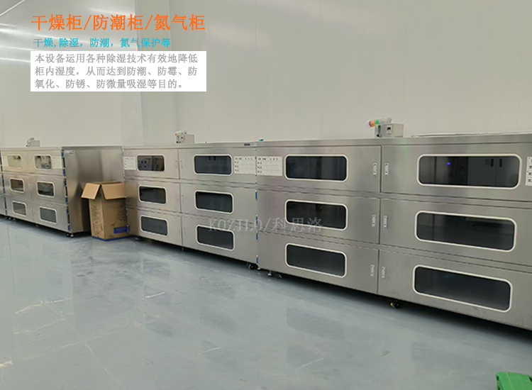 定制电子元器件氮气柜 | 实验室 / 工厂温湿度存储解决方案